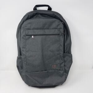 New Case Logic Laptop Backpack Charcoal Heather Gray Travel Business School